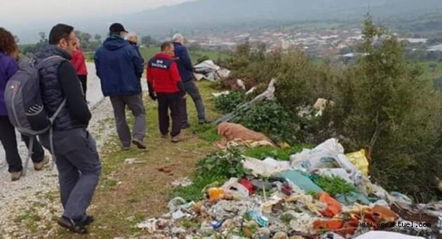 2 bin yıllık Hypaipa Antik Kenti çöp içinde 