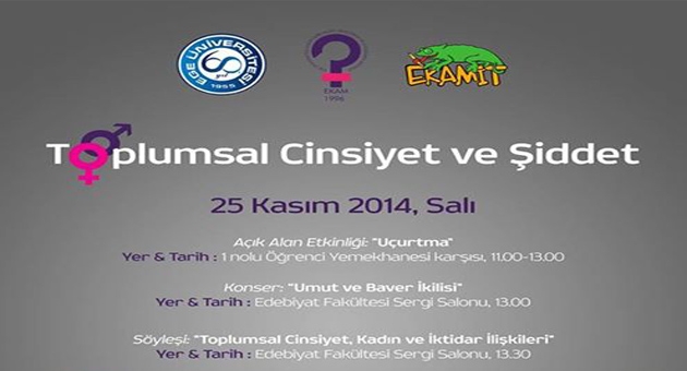Ege’de “Toplumsal Cinsiyet ve Şiddet”e dikkat çekilecek