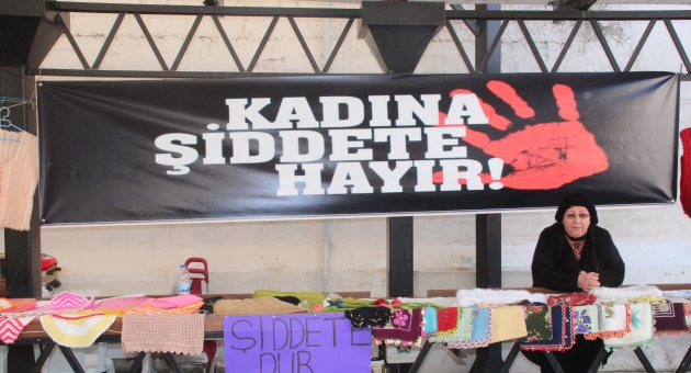 Kadına yönelik şiddete “dur” dediler