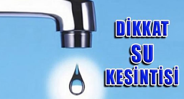 İzmir’in 2 ilçesinde su kesintisi