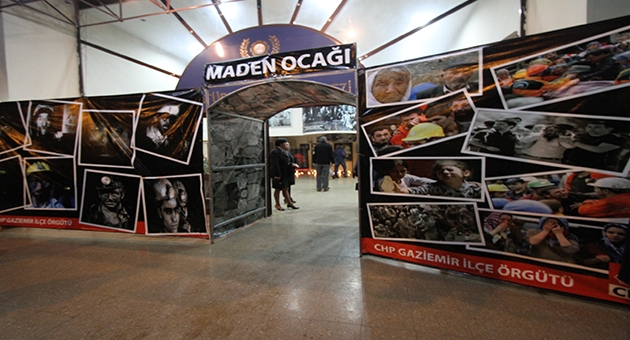 İlçe Başkanı'nın yazdığı "Madenci" oyunu perde dedi