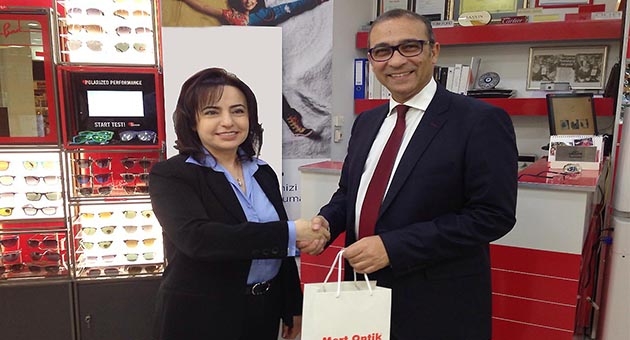 Kıbrıs Türk Ticaret Odası Başkanı İzmir’de…