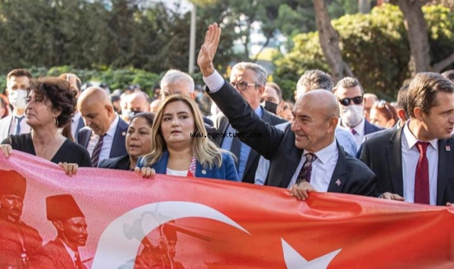 9 Eylül kutlamaları Zafer Yürüyüşü ile başladı
