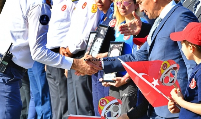Başkan Soyer İtfaiye Haftası kapsamındaki törende konuştu