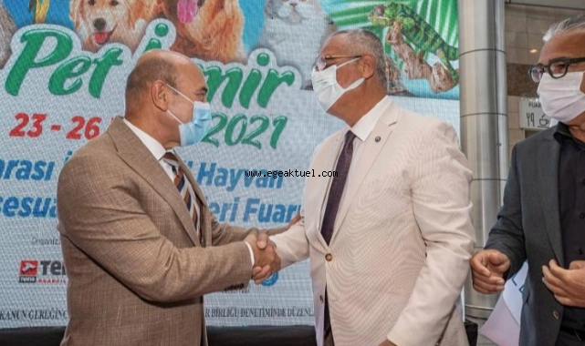 Başkan Soyer, Pet İzmir 2021’in açılışında konuştu