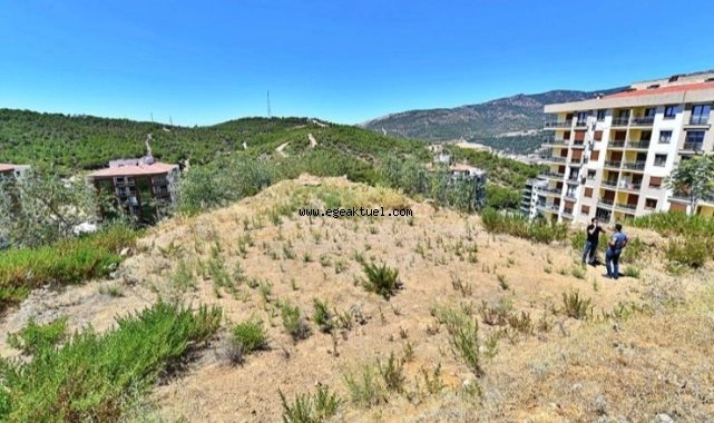 Bayraklı Körfez Mahallesi’nde 8 dönüm alana park kuruluyor