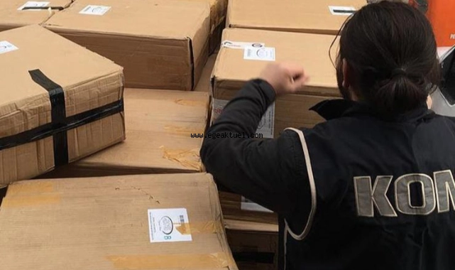 İzmir'deki kaçakçılık operasyonlarında 19 şüpheli yakalandı