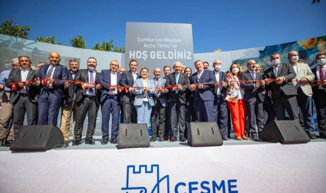 Kılıçdaroğlu'nun katılımıyla Cumhuriyet Meydanı’na görkemli açılış!