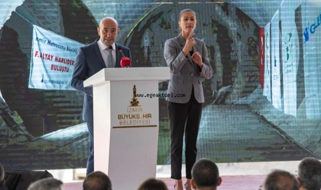 Narlıdere Metrosu’nda 14,5 kilometrelik tünel inşaatı tamamlandı