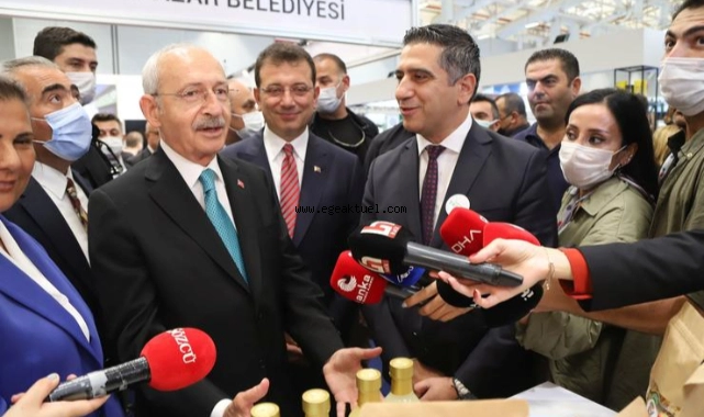 Tarım Zirvesi’nde Kılıçdaroğlu’ndan Menderes Standına Ziyaret