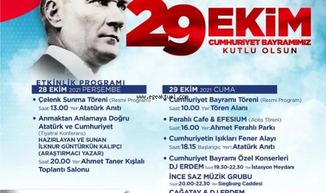 Cumhuriyetin Işıkları Efes Selçuk Sokaklarında