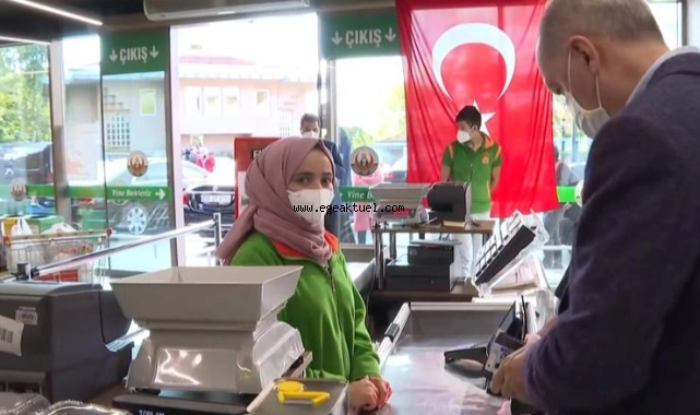 Erdoğan 'atıştırmalık' alışverişine ne kadar ödedi