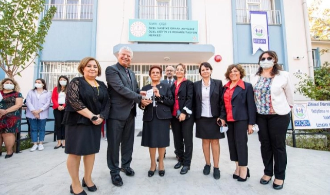 İzmir Büyükşehir Belediyesi’nden özel çocuklara anlamlı destek
