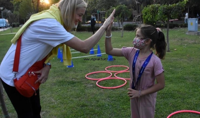 İzmir’in her yerinde spor vardı