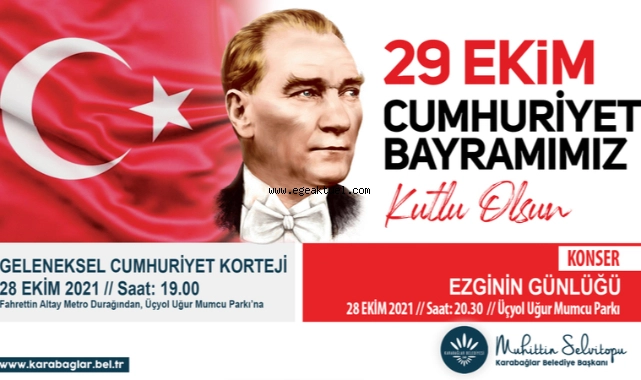 Karabağlar Cumhuriyet için buluşacak