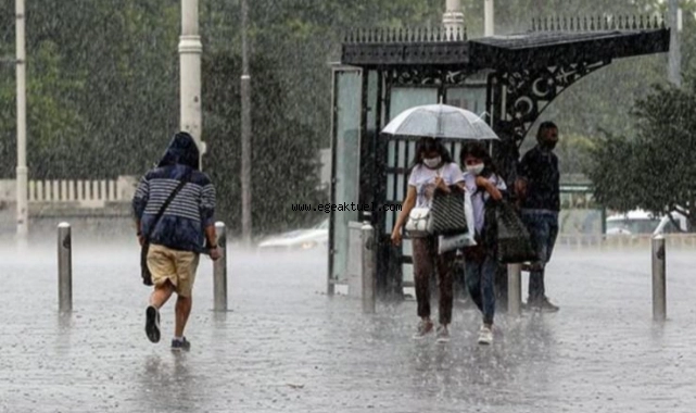 Meteoroloji'den sağanak yağış uyarısı