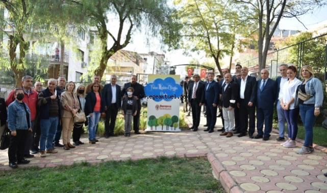 Mucize Bebek Ayda’nın annesinin adı Bornova’daki parka verildi