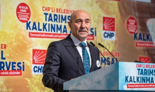 Soyer  "Topraklarımızın kuraklaşmasına göz yumamayız"