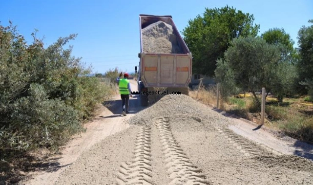Yol Yapım Çalışması Tamamlandı