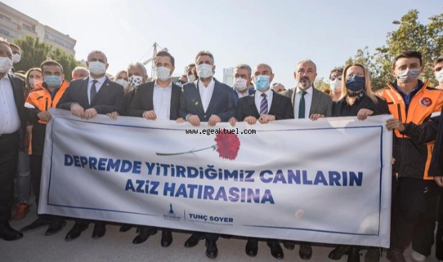 30 Ekim’de yitirdiklerimizin anısına Deprem Anıtı açıldı