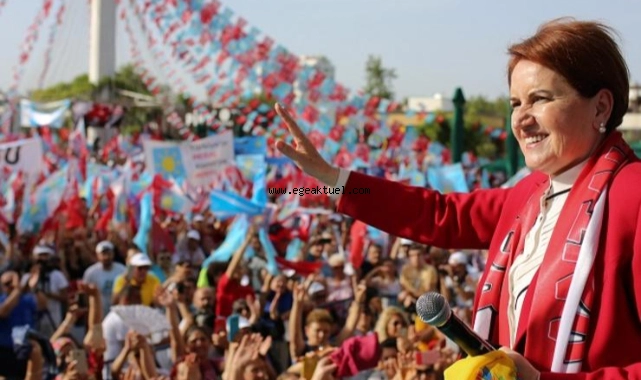 Akşener meydana iniyor
