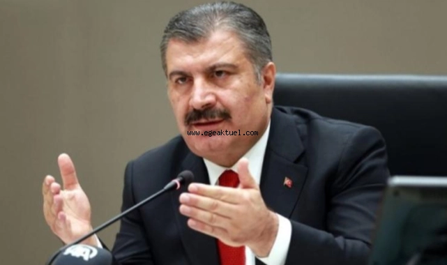 Bakan Koca kritik haritayı paylaştı