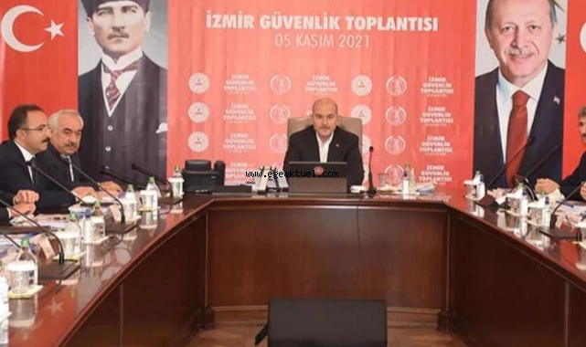 Bakan Soylu İzmir'de