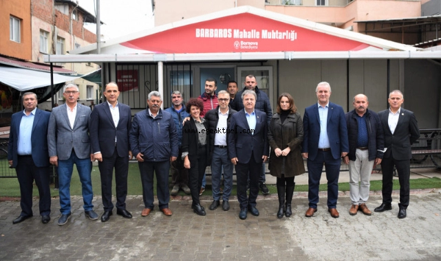 Başkan İduğ, muhtarlarla buluştu