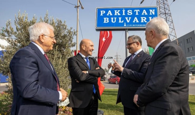 Başkan Soyer’e Pakistan Bulvarı için teşekkür