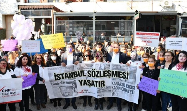 Çiğli'de Kadınlar 25 Kasım'da Sahaya İndi