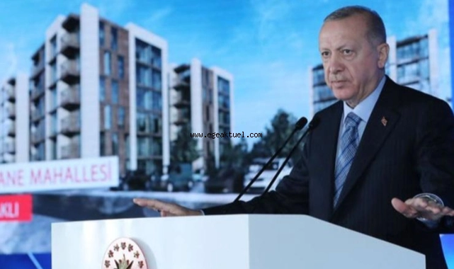 Cumhurbaşkanı Erdoğan İzmir'de : Hiç kimseyi sahipsiz bırakmadık