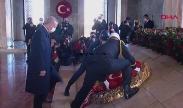 Devlet erkânı Ata’nın huzurunda