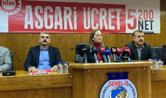 DİSK'in asgari ücret talebi belli oldu