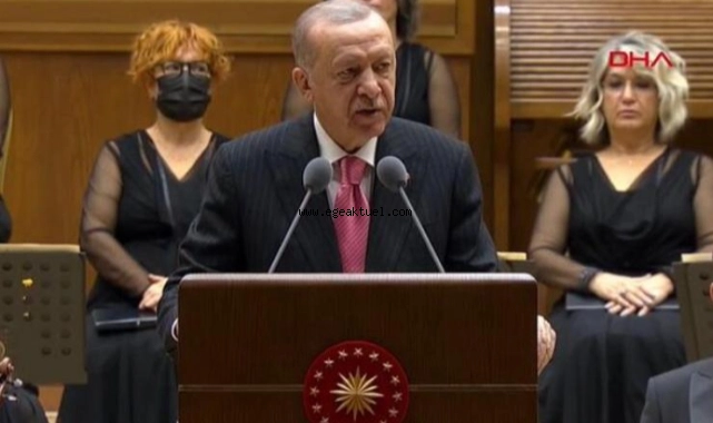 Erdoğan, Atatürk'ü anma töreninde konuştu