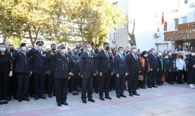 Karşıyaka Ata’sını andı!