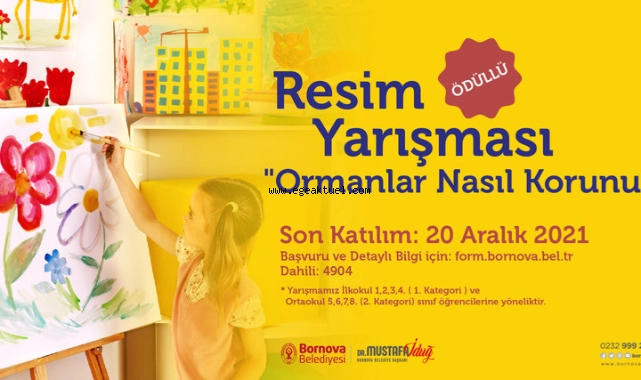 "Ormanlar Nasıl Korunur?"  resim yarışması başlıyor