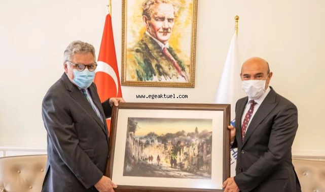 Soyer Brezilya’nın Ankara Büyükelçisi’ni ağırladı
