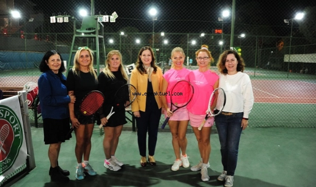 Tenis Turnuvası Eğitime Destek Oldu