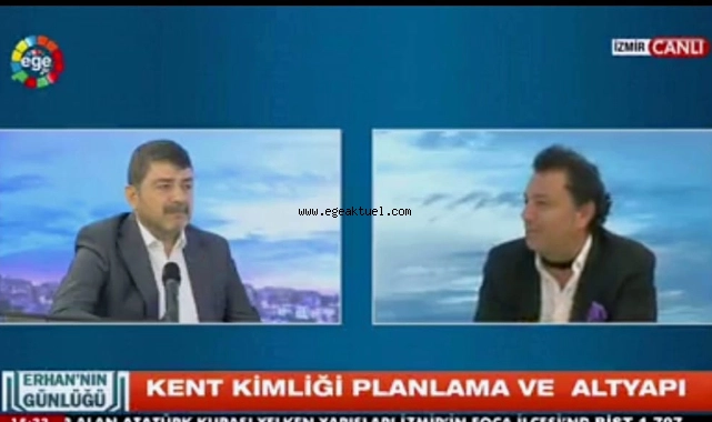Mimar Uğur İnan Atmaca Ege TV 'de 