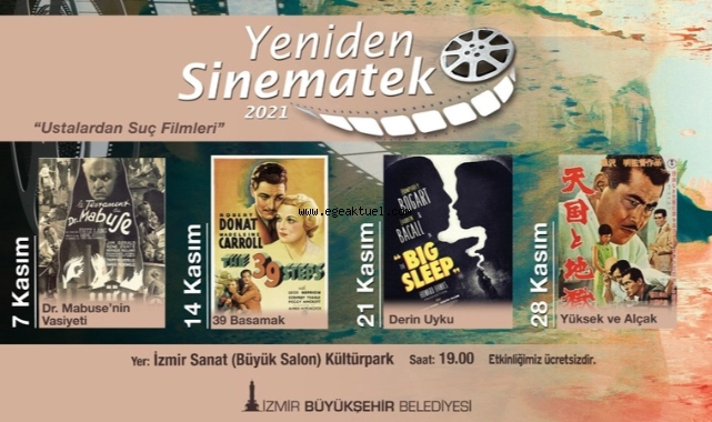 Yeniden Sinematek’te ustalardan suç filmleri