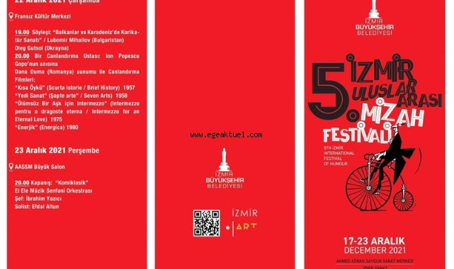 5. İzmir Uluslararası Mizah Festivali başlıyor