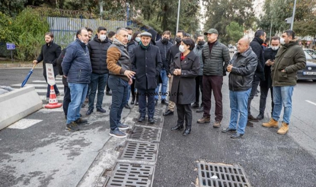 Başkan Soyer, İZSU’nun su baskınlarını önleyecek projelerini inceledi