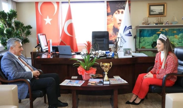 Cimnastiğin Kraliçesi’nden Başkan İnce’ye ziyaret