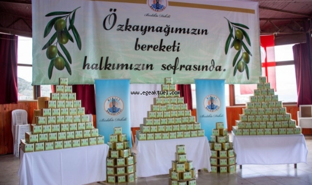 Dikili Belediyesi öz kaynağı zeytinine sahip çıktı