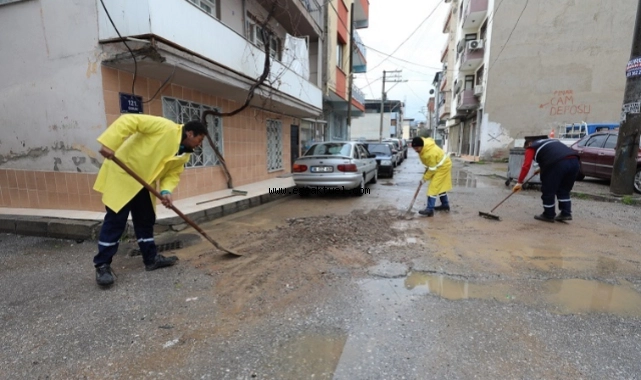 Gaziemir’de yağmur teyakkuzu