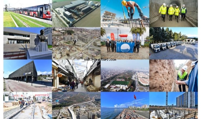 İzmir Büyükşehir Belediyesi bir yılda 3,6 milyar liralık yatırım yaptı