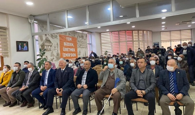 İzmir Büyükşehir Belediyesi’nden Beydağlı üreticiye çifte destek