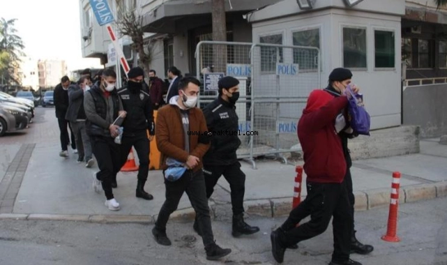 İzmir’de uyuşturucu operasyonu: 116 torbacı tutuklandı