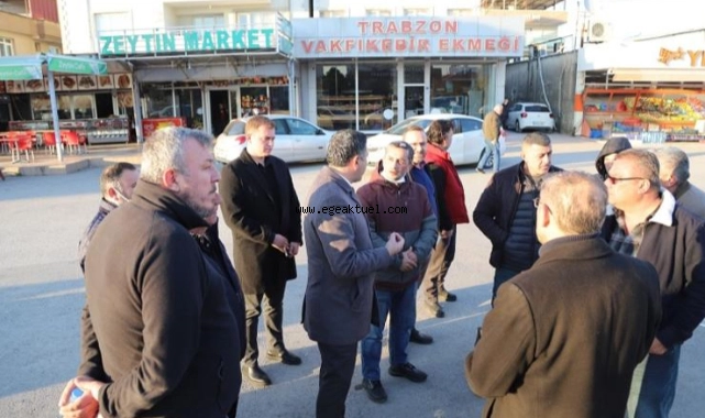 Kayalar Esnafın Derdine Ortak Oldu