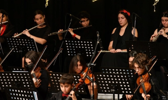 Narlıdere Çocuk Senfoni Orkestrası Büyüledi